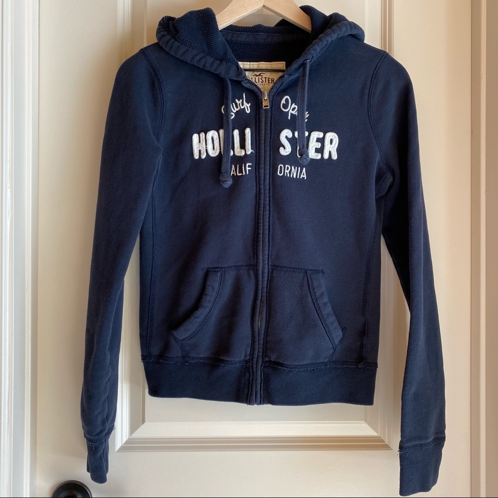 Hollister Navy Blue Women’s Hoodie (M)